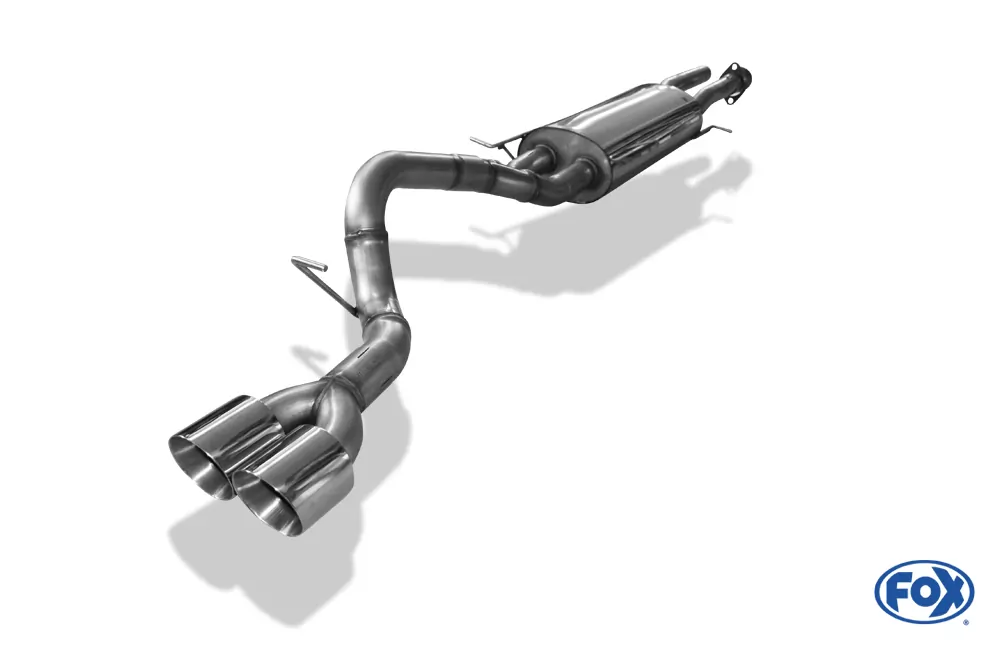 Hummer H2 Nur Endrohre 2x114 Typ 25 für einseitig