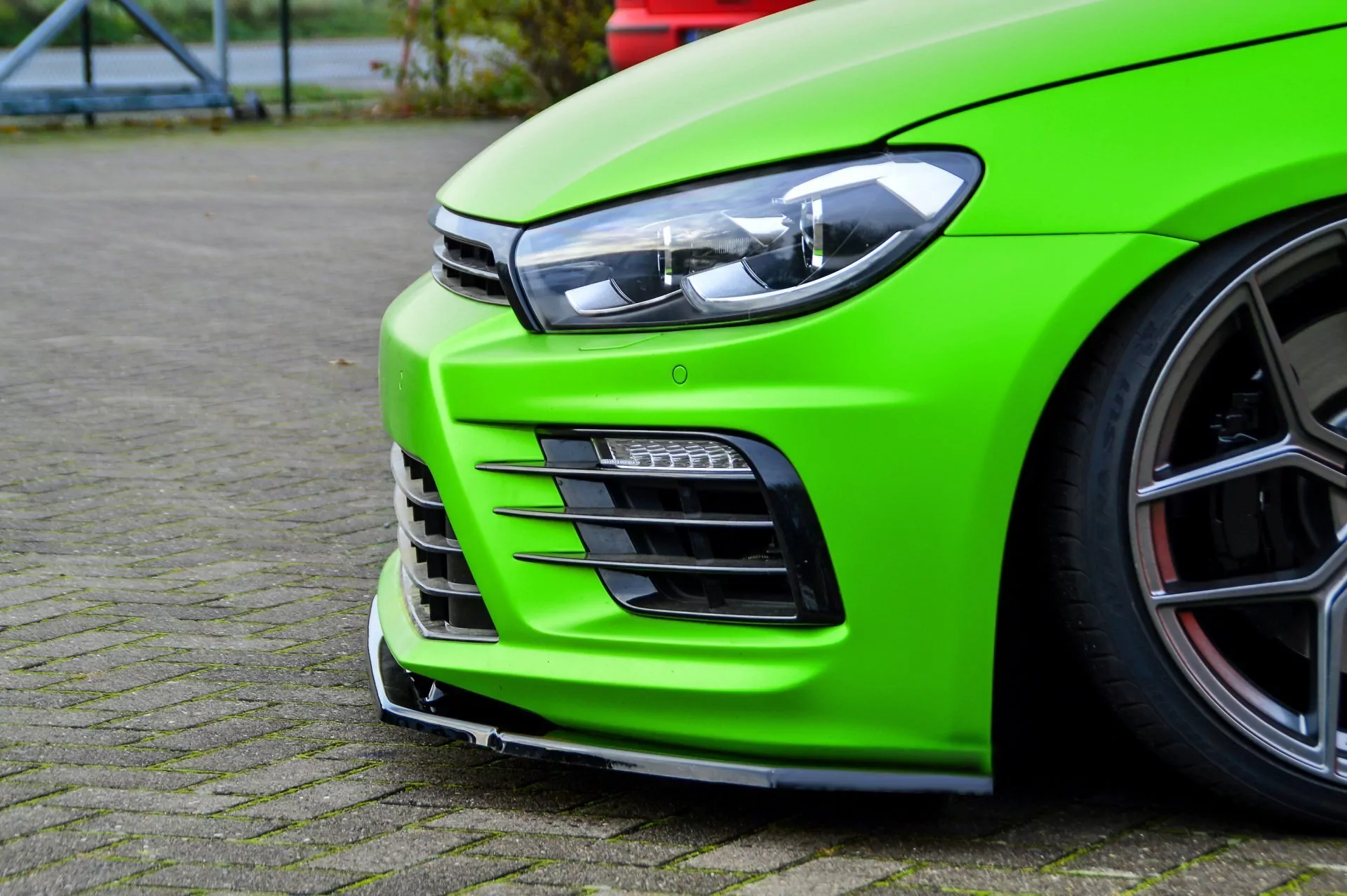 V2 Cup Frontspoilerlippe für VW Scirocco R Facelift