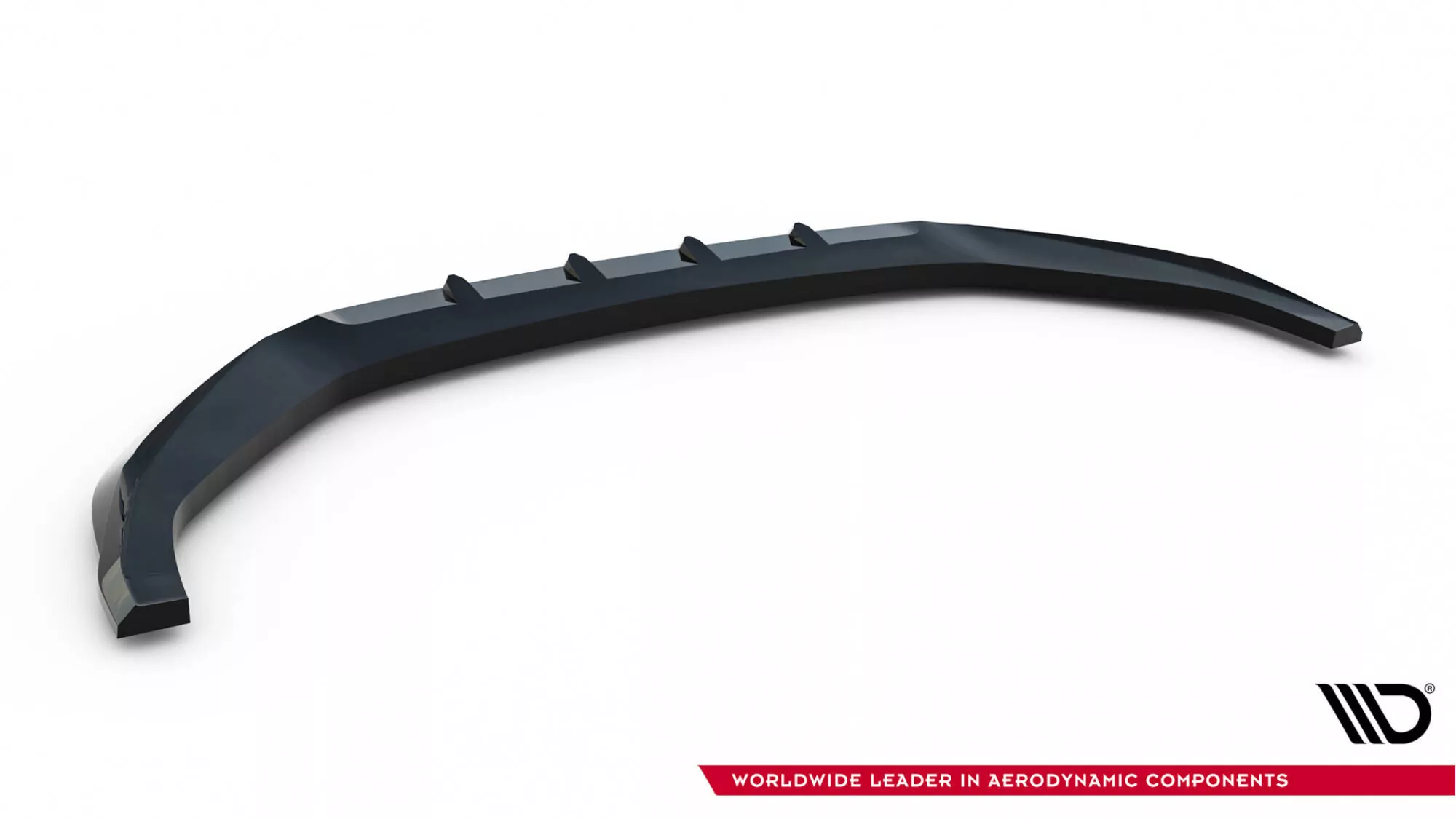 Front Ansatz Für  V.2 Audi A5 F5 Facelift Schwarz Hochglanz