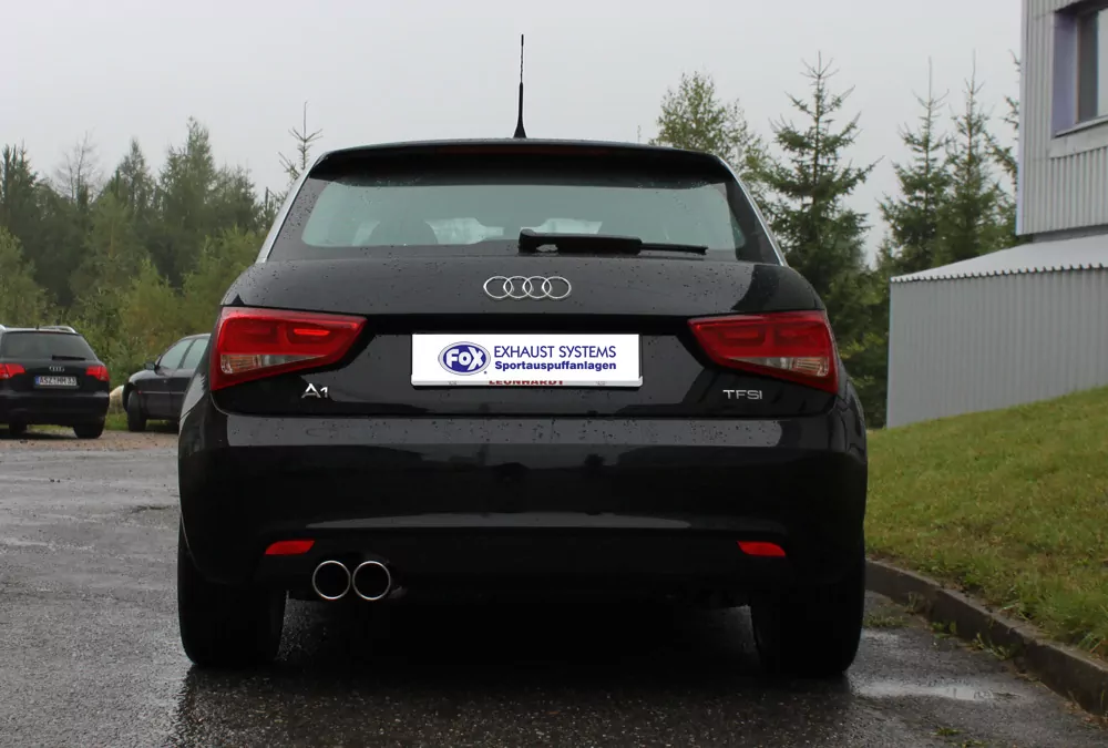 Audi A1 Kompakt/ A1 Sportback  Endschalldämpfer - 2x90 Typ 16
