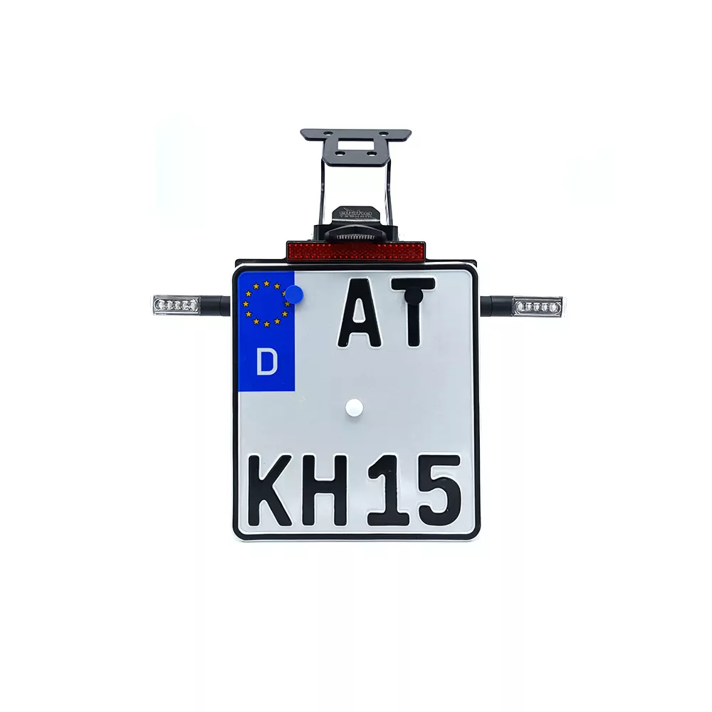 Kennzeichenhalter-Blinker-Kit IDEA für Kawasaki Z800 ab Modelljahr 2013 (Hinten)