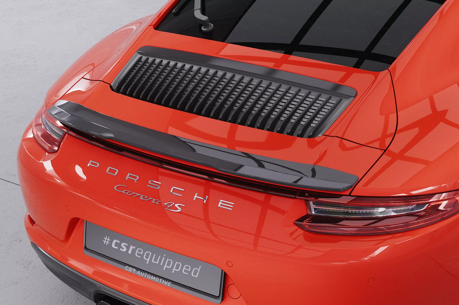 Heckflügel für Porsche 911/991 HF699 Strukturiert (schwarz matt)