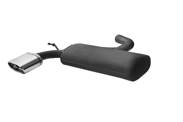 Ulter Sportauspuff für Audi A3 typ 8P 2003-2012 - 1 Endrohr Oval 145×75