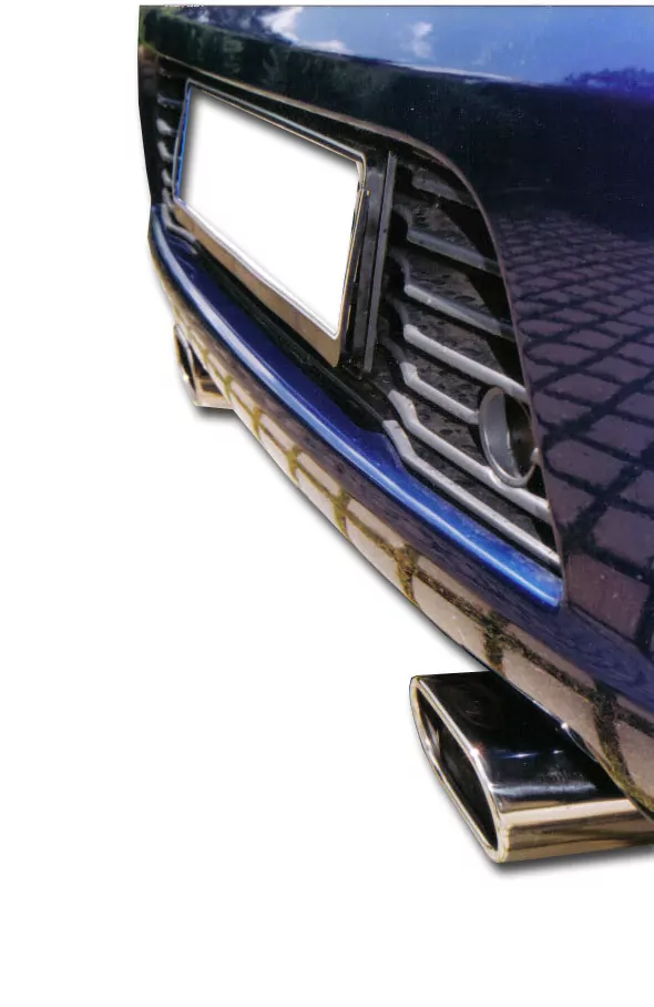 Toyota MR2 Typ W3  Endschalldämpfer quer Ausgang rechts/links - 135x80 Typ 53 rechts/links