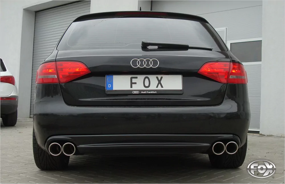 Audi A4/A5 B8 Limousine/Avant/S-Line Frontantrieb & Quattro  Endschalldämpfer rechts/links - 2x90 Typ 17 rechts/links