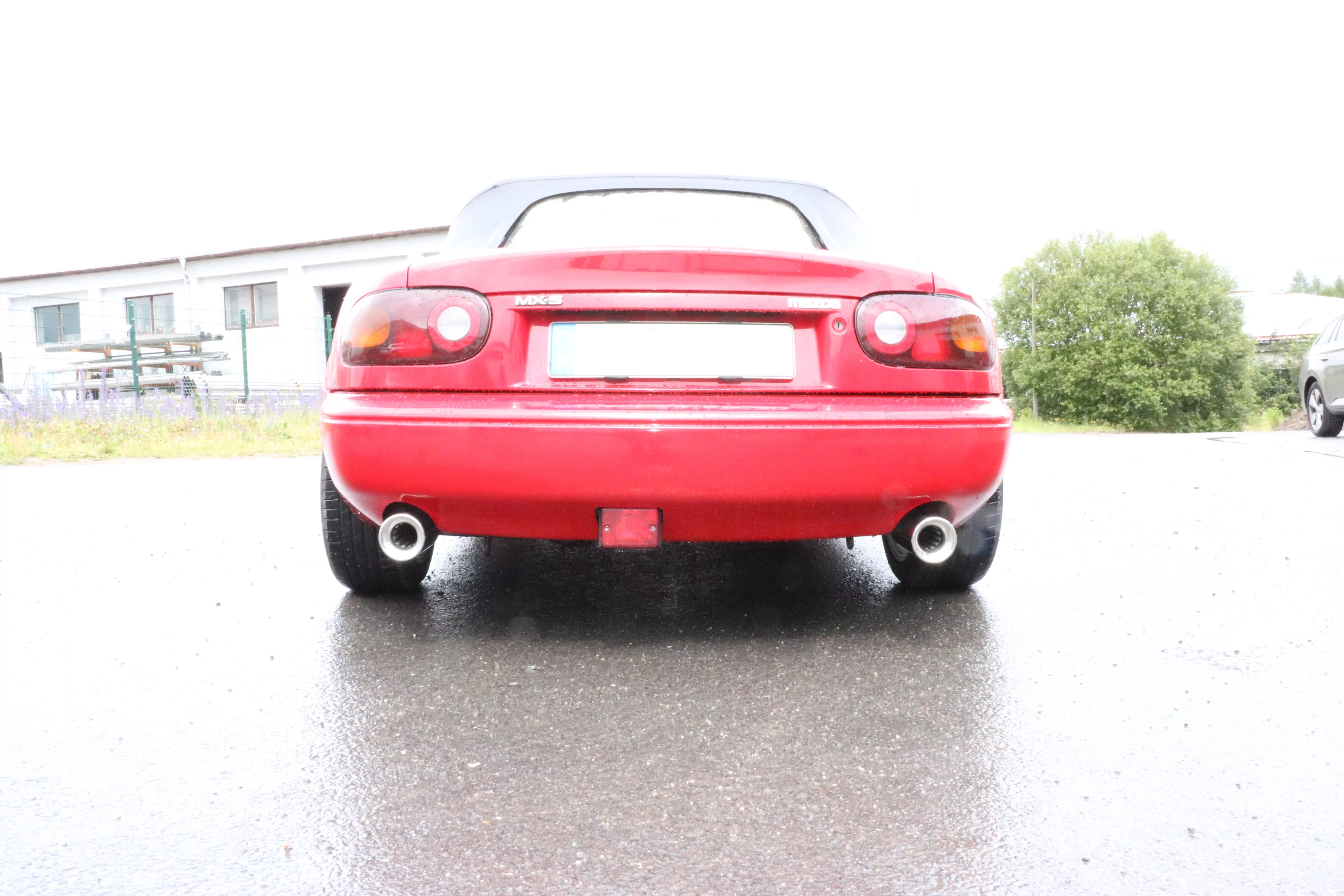 Mazda MX5 Typ NA  Endschalldämpfer Ausgang rechts/links - 1x90 Typ 13 rechts/links