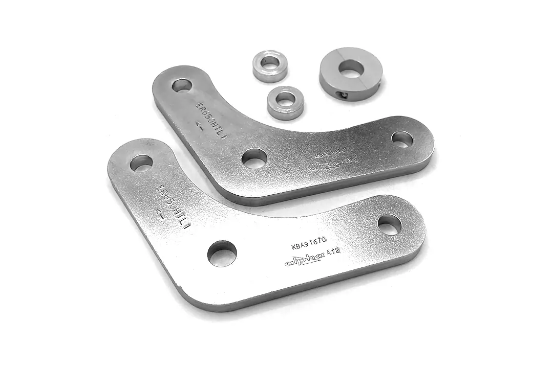 alpha Technik Tieferlegungssatz 25mm für Kawasaki Ninja 650 ABS Typ EX650K EX650KA2 Modelljahr 2017-