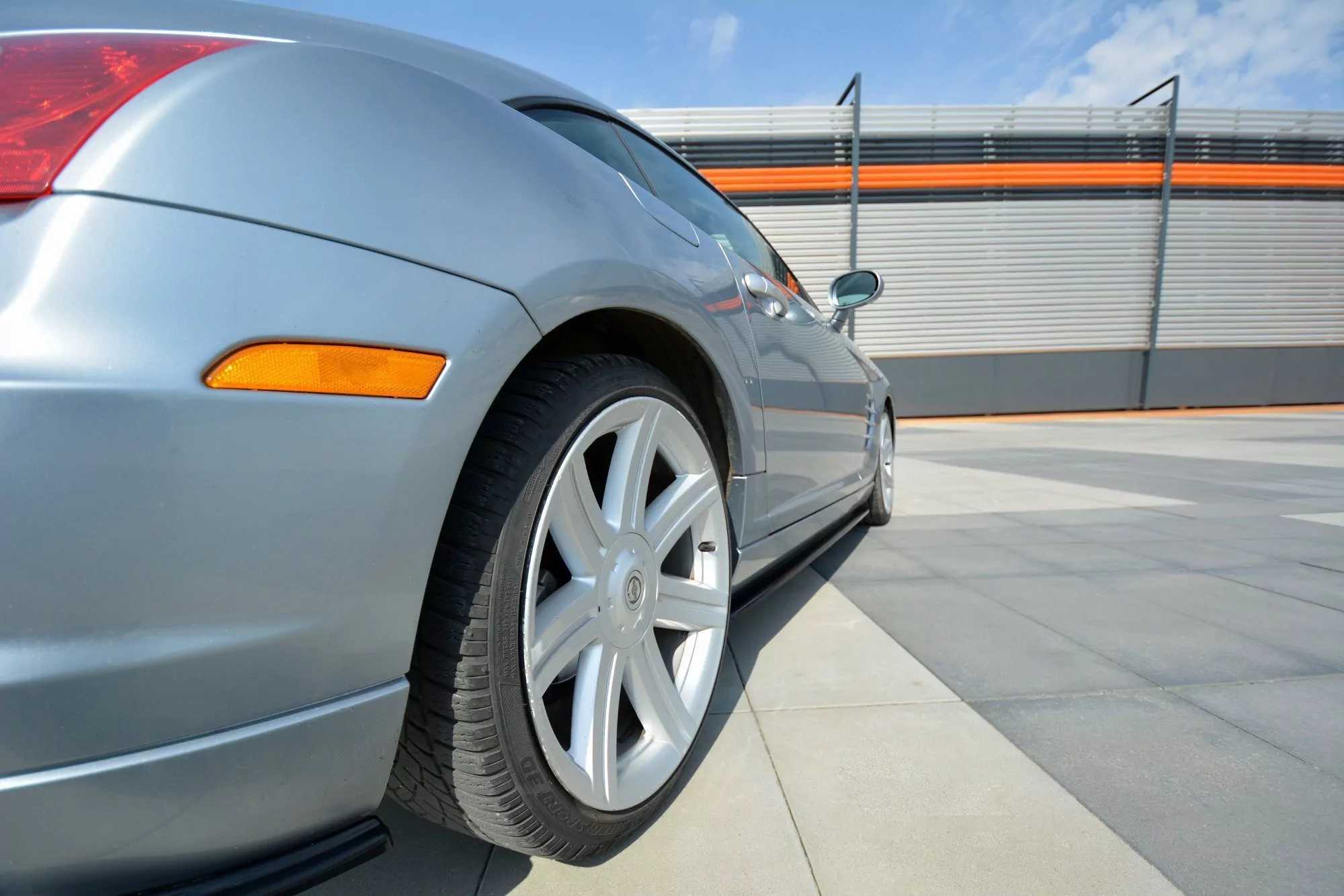 Seitenschweller Ansatz Passend Für Passend Für CHRYSLER CROSSFIRE  Schwarz Hochglanz Schwarz Hochglanz