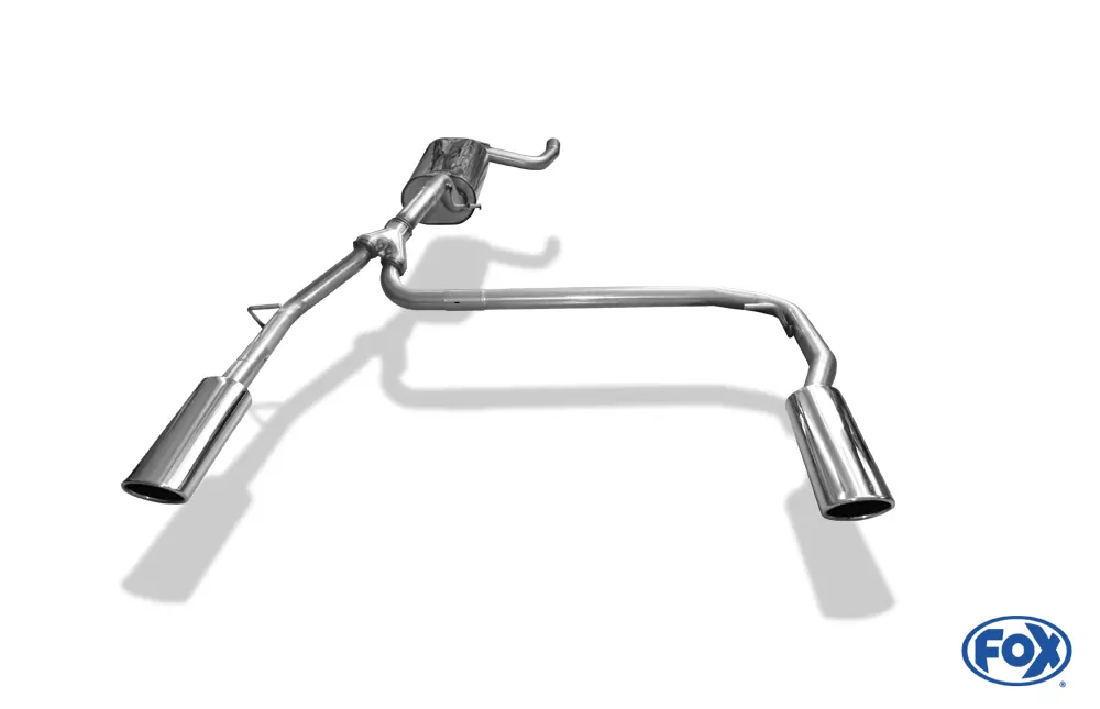 Ford Focus III Ecoboost - Turnier/ Kombi  Endschalldämpfer Ausgang rechts/links - 106x71 Typ 32 rechts/links