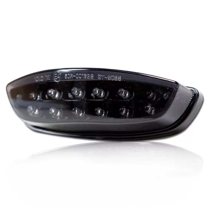 LED-Rücklicht Yamaha | YZF125R  08-18, MT125 15-18 getönt | Reflektor schwarz | E-geprüft