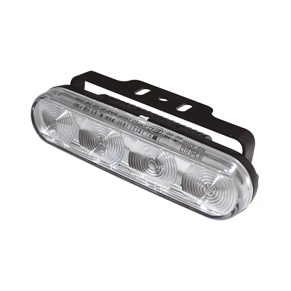 HIGHSIDER pro LED Daytime Running Light Black With Parking Light Function (1pc)