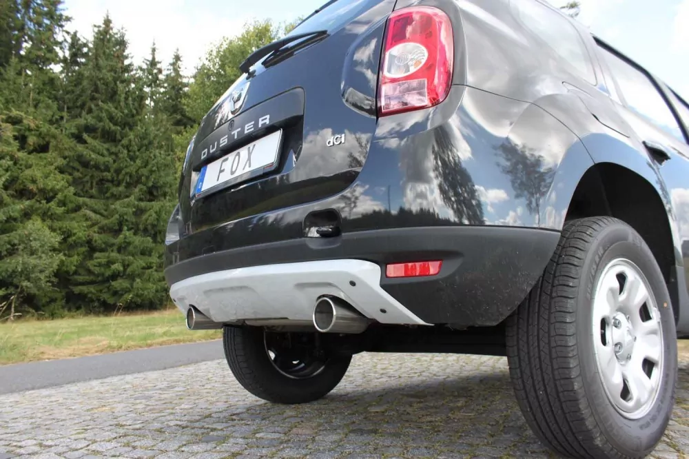 Dacia Duster 4x2 - Frontantrieb  Endschalldämpfer rechts/links - 1x90 Typ 12 rechts/links