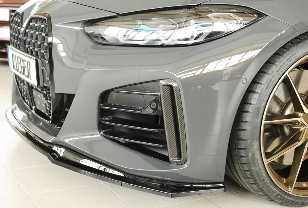 Rieger Spoilerschwert glanz schwarz für BMW i4 M G26  (G4C) Gran Coupé (5-tür.)
