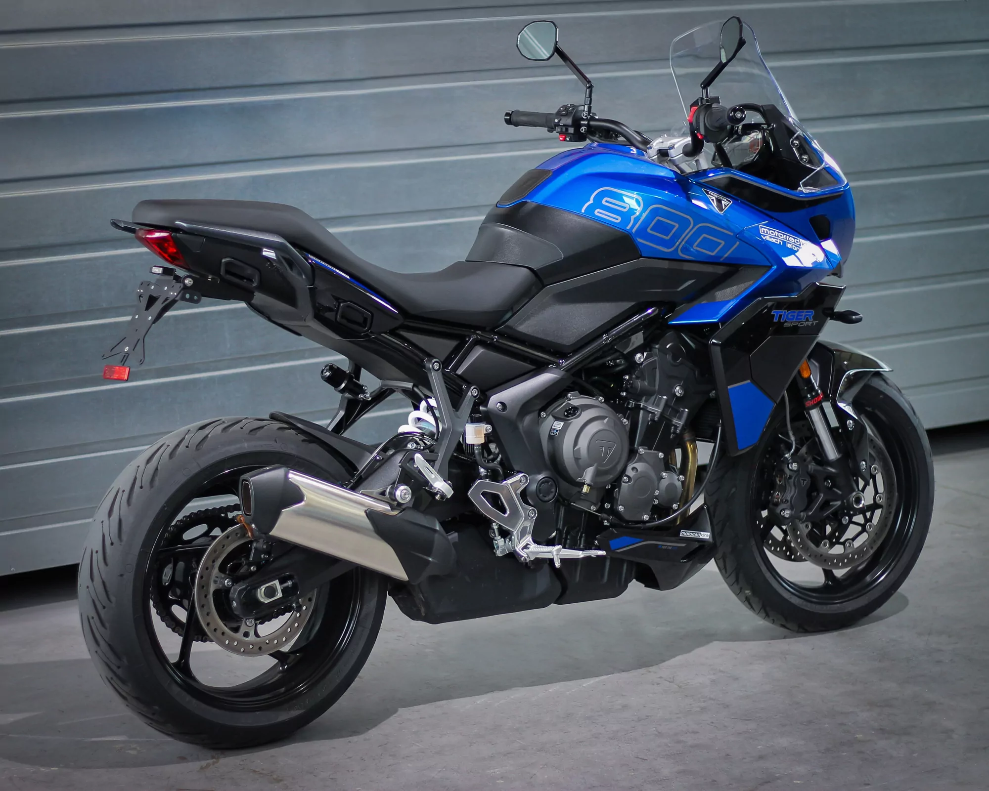 MG Biketec Kennzeichenhalter für Triumph Tiger Sport 660 ab 2024