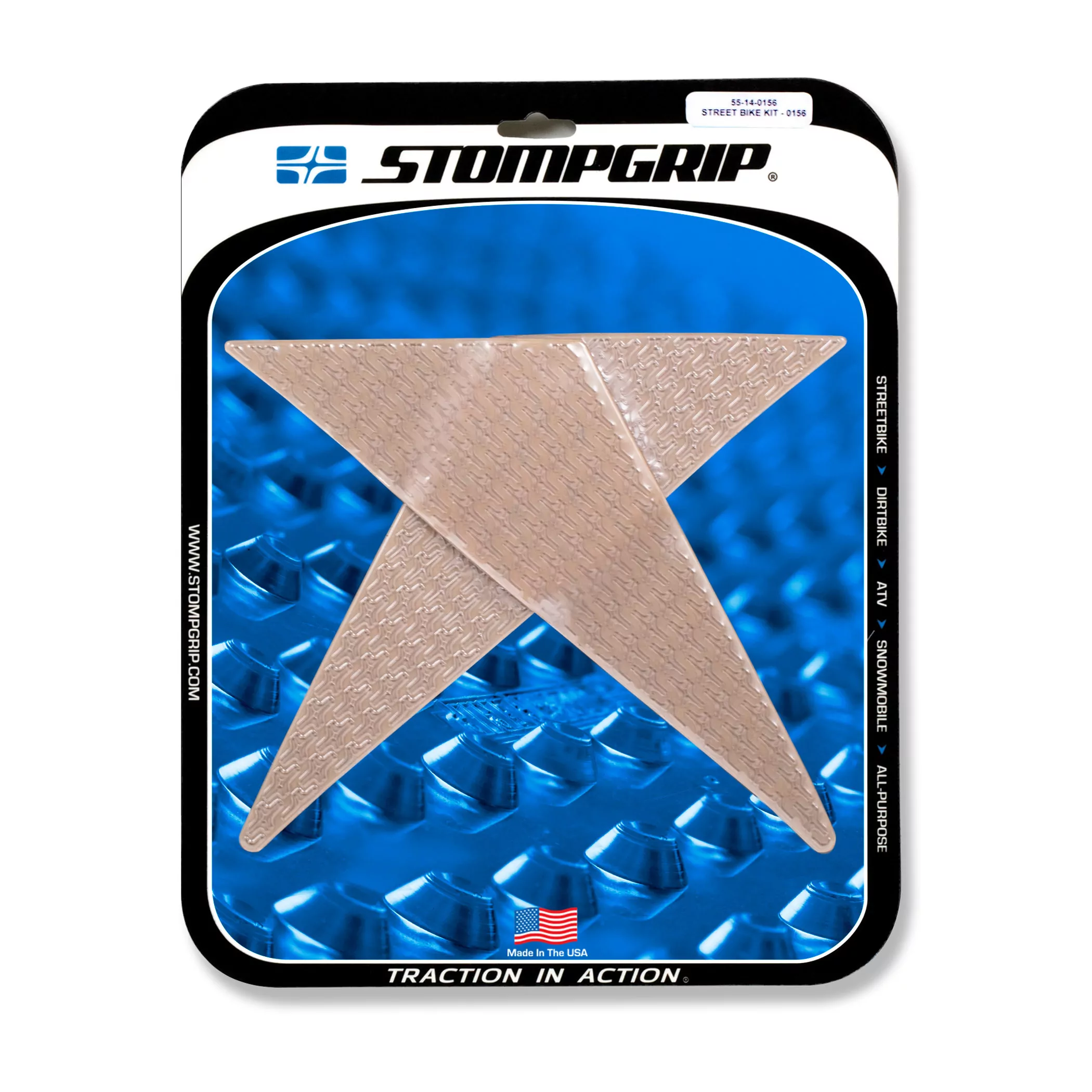 Stompgrip Traction Pad Icon für Honda GL1800 Gold Wing 18-22 Klar