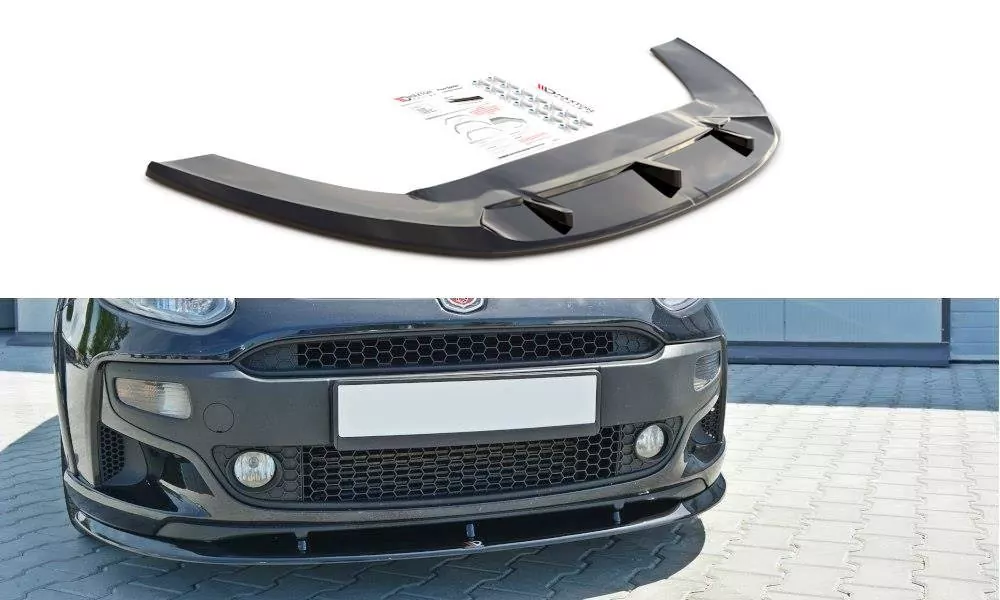 Front Ansatz Passend Für Passend Für Fiat Punto Evo Abarth Schwarz Hochglanz Schwarz Hochglanz