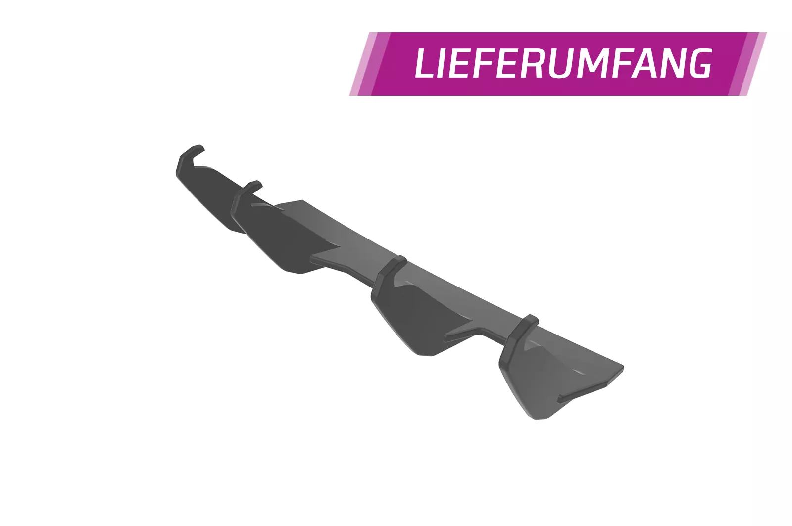 Racing Diffusor / Heckansatz für VW Scirocco 3 HA349