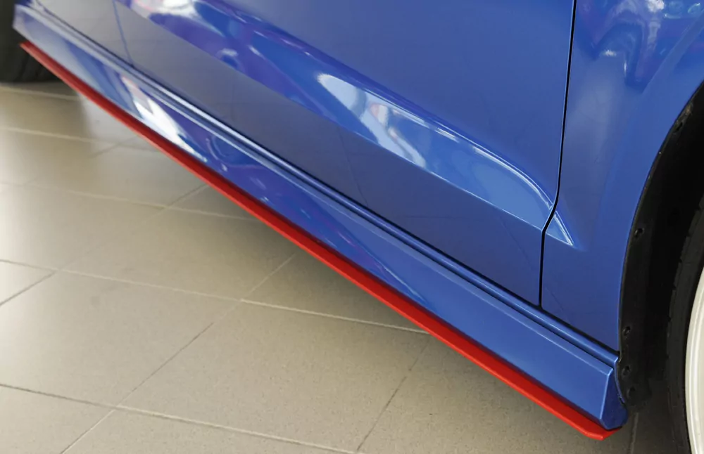 Rieger Seitenschwelleransatz für Audi A3 S3 (8V) | 5-tür. (Limousine 8VS) 05.13-08.16 (bis Facelift) für S-Line-Schweller / S3-/ RS3-Schweller