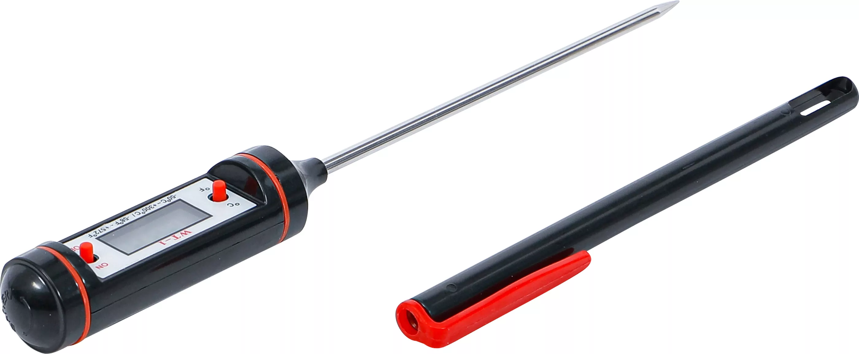 Digital-Thermometer mit Edelstahl-Messsonde