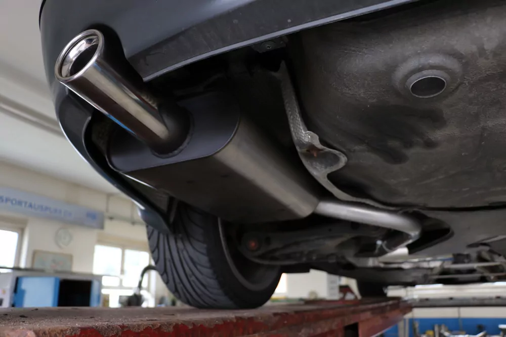 Audi A4 Typ B7  Endschalldämpfer - 1x80 Typ 13