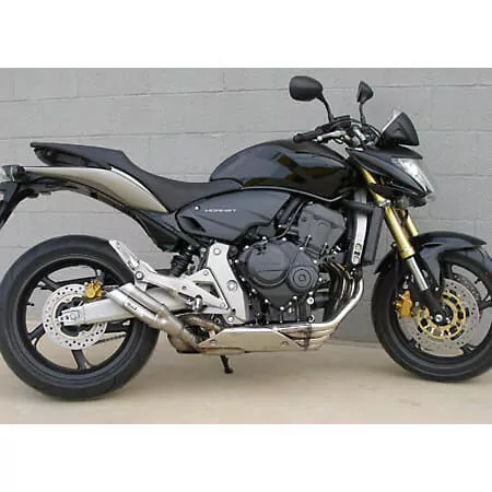 IXIL Dual Hyperlow L2X Silencer Stainless Steel / Aluminium polished - Honda CB600F-S - XH6348V