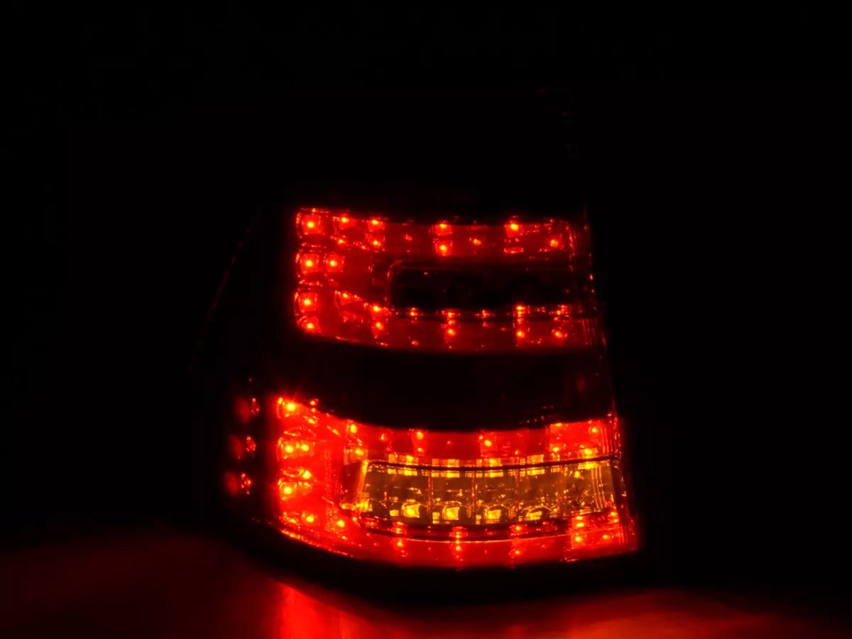 LED Rückleuchten Set Mercedes M-Klasse Typ W163 Bj. 98-05 rot/schwarz