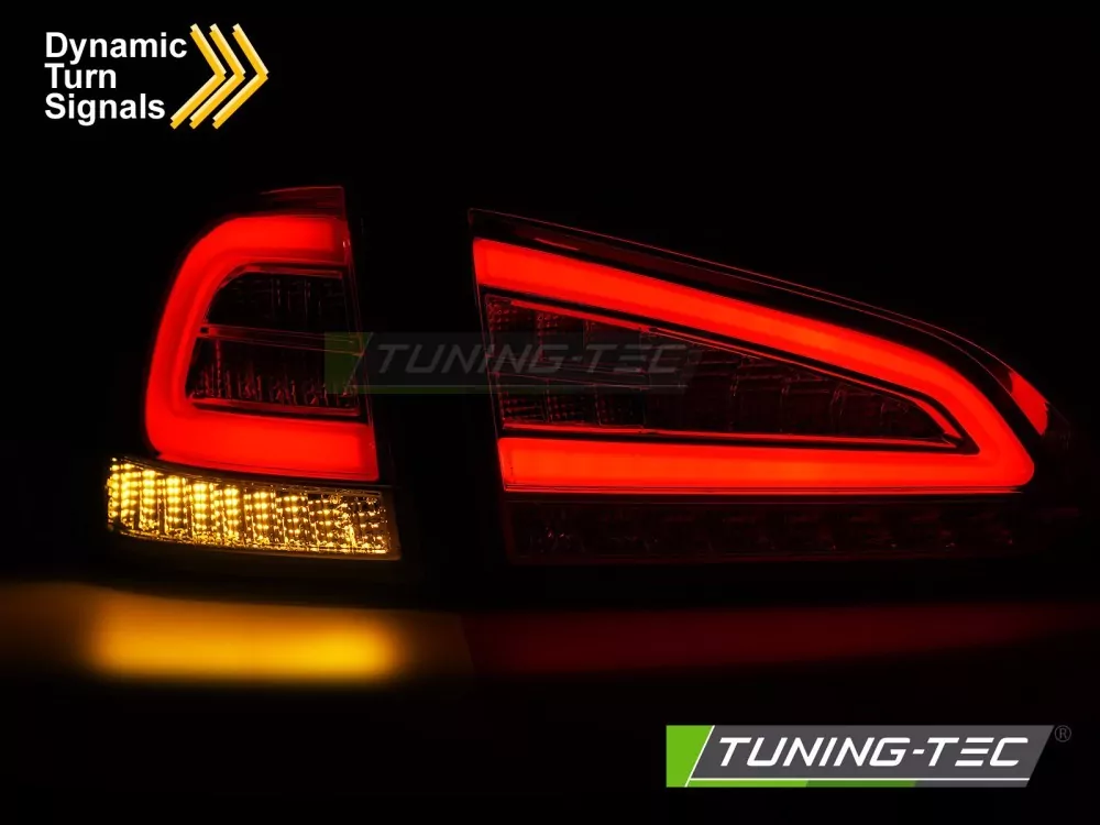 Led Tail Lights Smoke Seq Fits Ford Focus Mk 3 Sw 11-18 