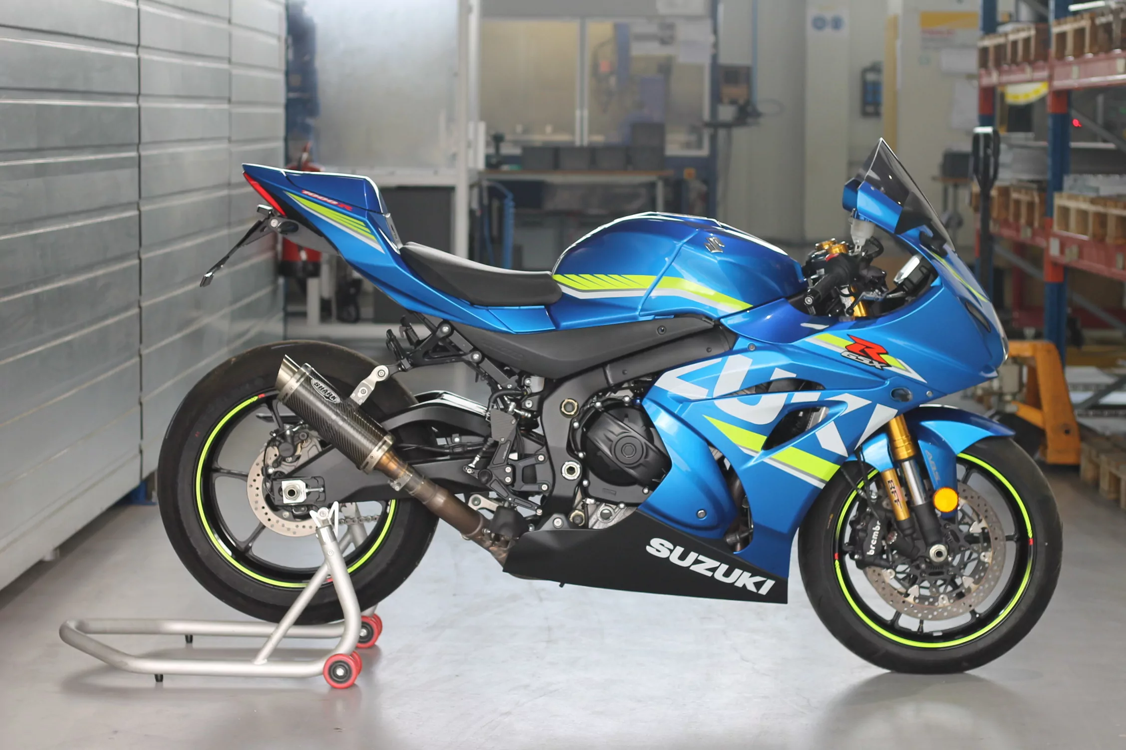 MG Biketec Sportfussrastenanlage / Rastenanlage / Fussrastenanlage mit ABE, gültig in D - A - CH für Suzuki GSX-R 1000 / R ab 2017