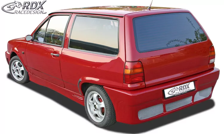RDX Heckstoßstange für VW Polo 3 / 86c2f Steilheck / Kombi mit KZ-Mulde "GT4" Heckschürze Heck