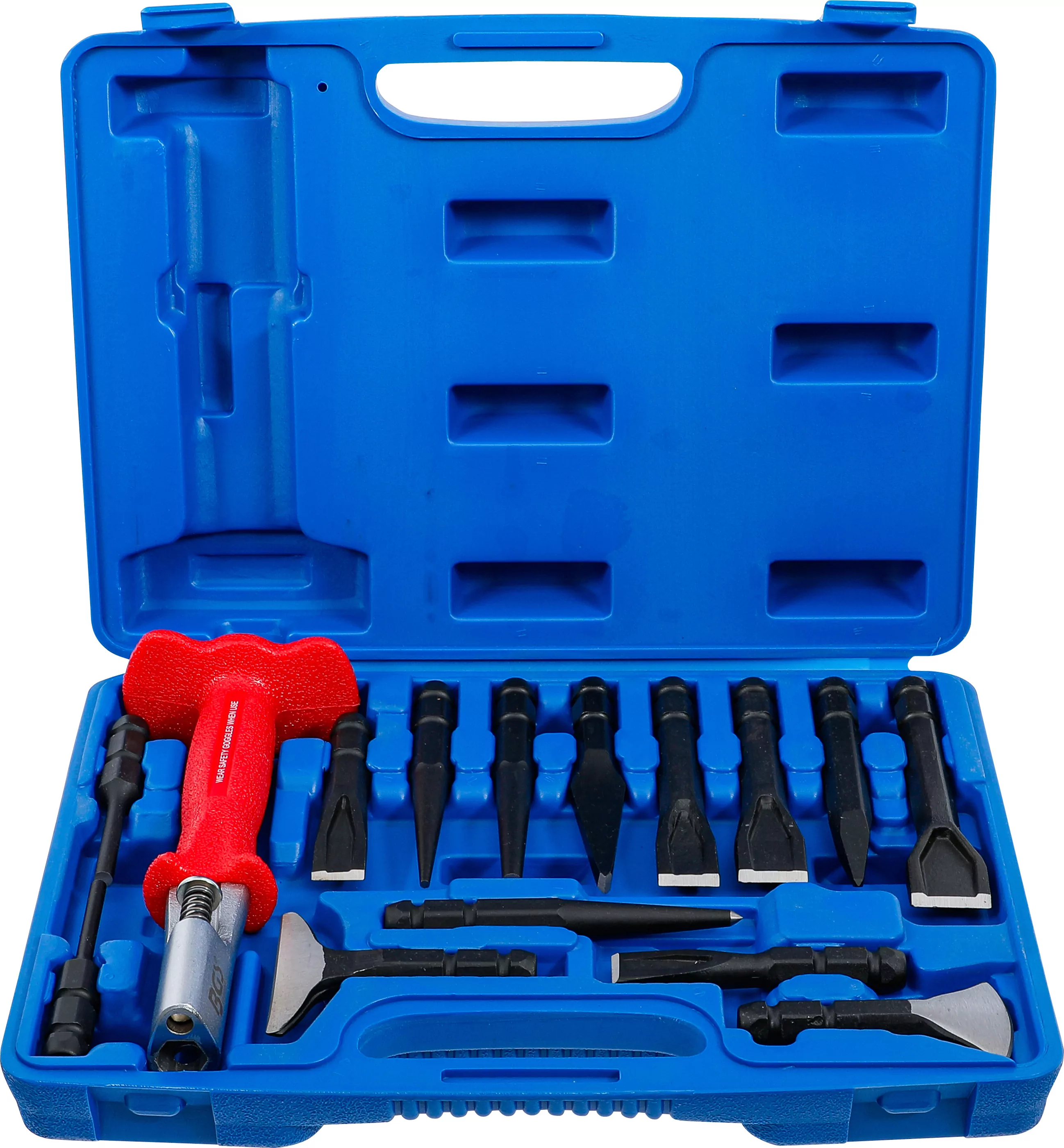 Meißel- und Durchschläger-Satz | 15-tlg.