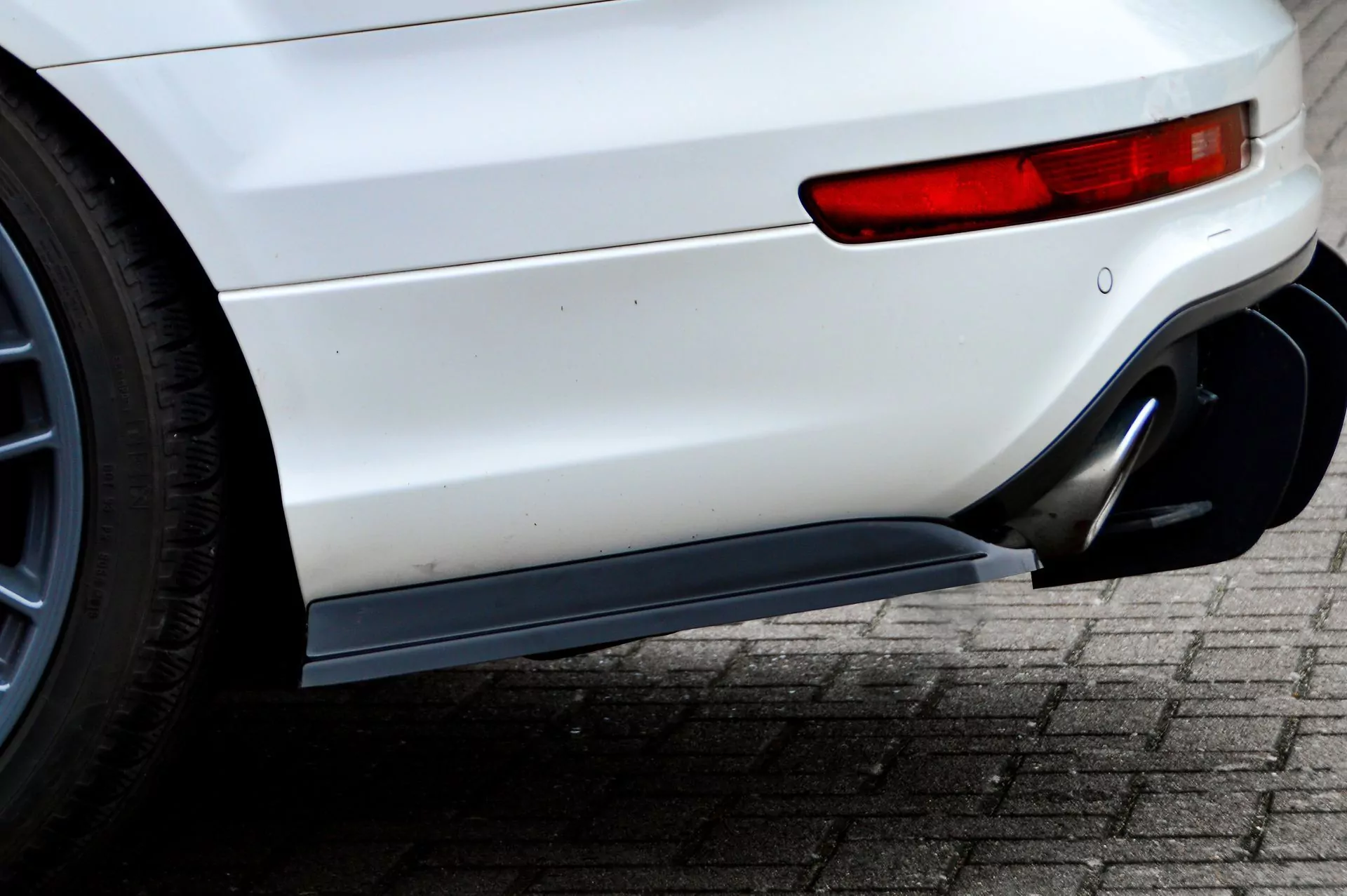 Heckansatz Seitenteile für Audi Q7 4L mit S-Line