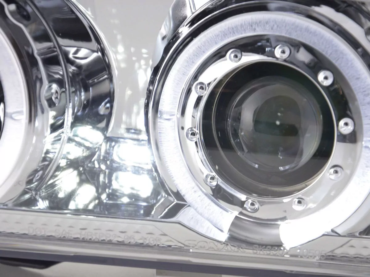 Scheinwerfer Set BMW 5er Typ E39 Bj. 95-00 chrom