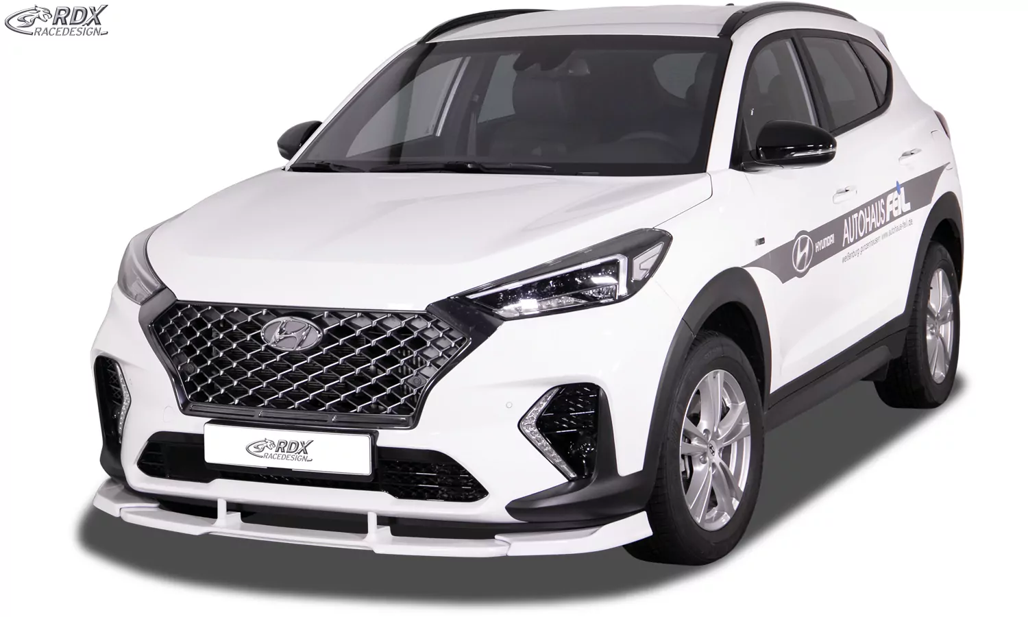 RDX Frontspoiler VARIO-X für HYUNDAI Tucson N-Line (TL) 2018-2020 Frontlippe Front Ansatz Vorne Spoilerlippe