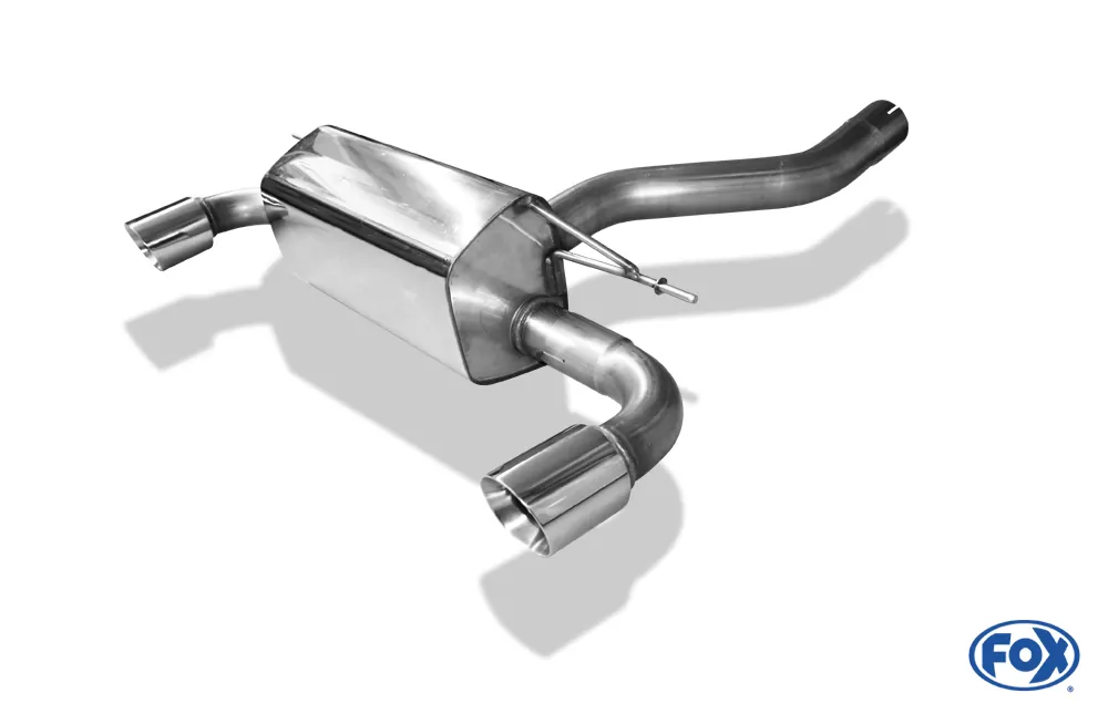 BMW F20/F21 - 120d  Endschalldämpfer quer Ausgang rechts/links - 1x90 Typ 25 rechts/links