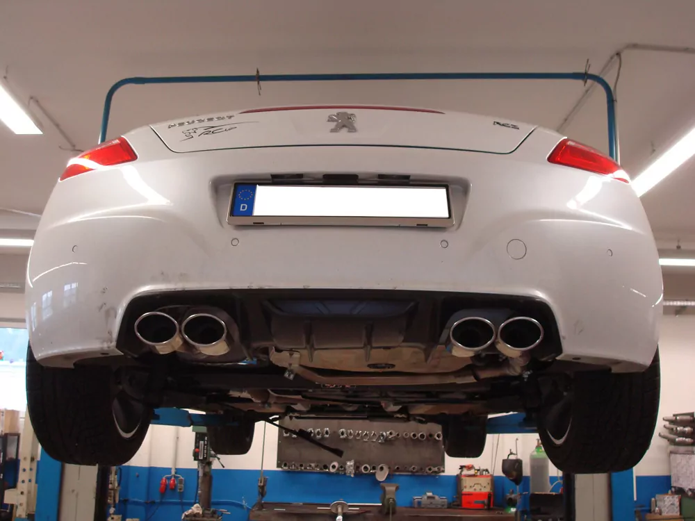 Peugeot RCZ  Endschalldämpfer  rechts/ links - 2x106x71 Typ 32 rechts/links