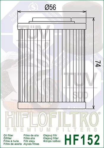 Hiflo Ölfilter Hf152