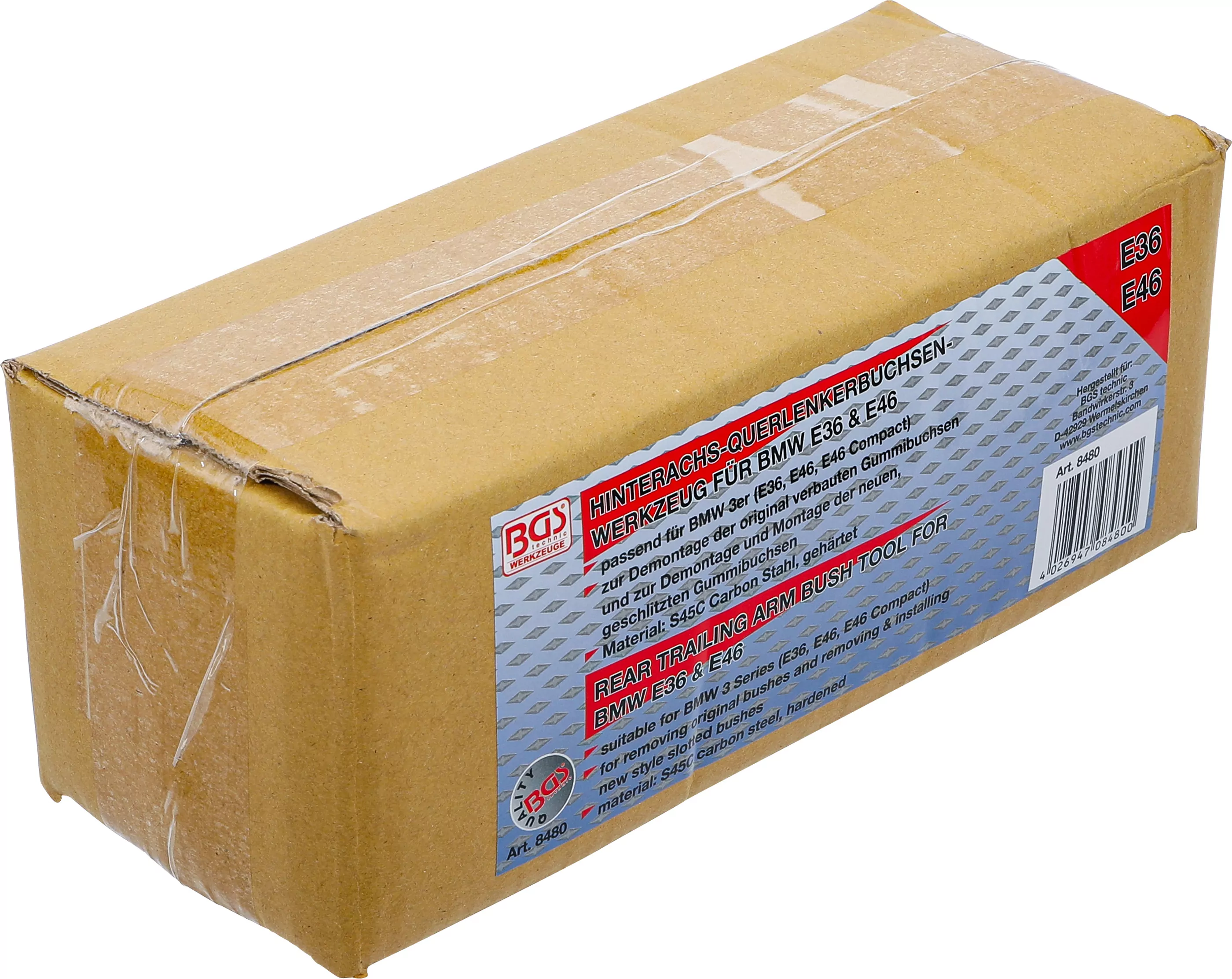 Hinterachs-Querlenkerbuchsen-Werkzeug | für BMW E36 / E46