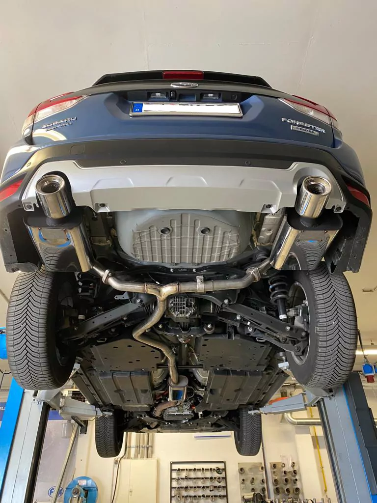 Subaru Forester 4WD - SK  Endschalldämpfer rechts/links - 1x114 Typ 13 rechts/links