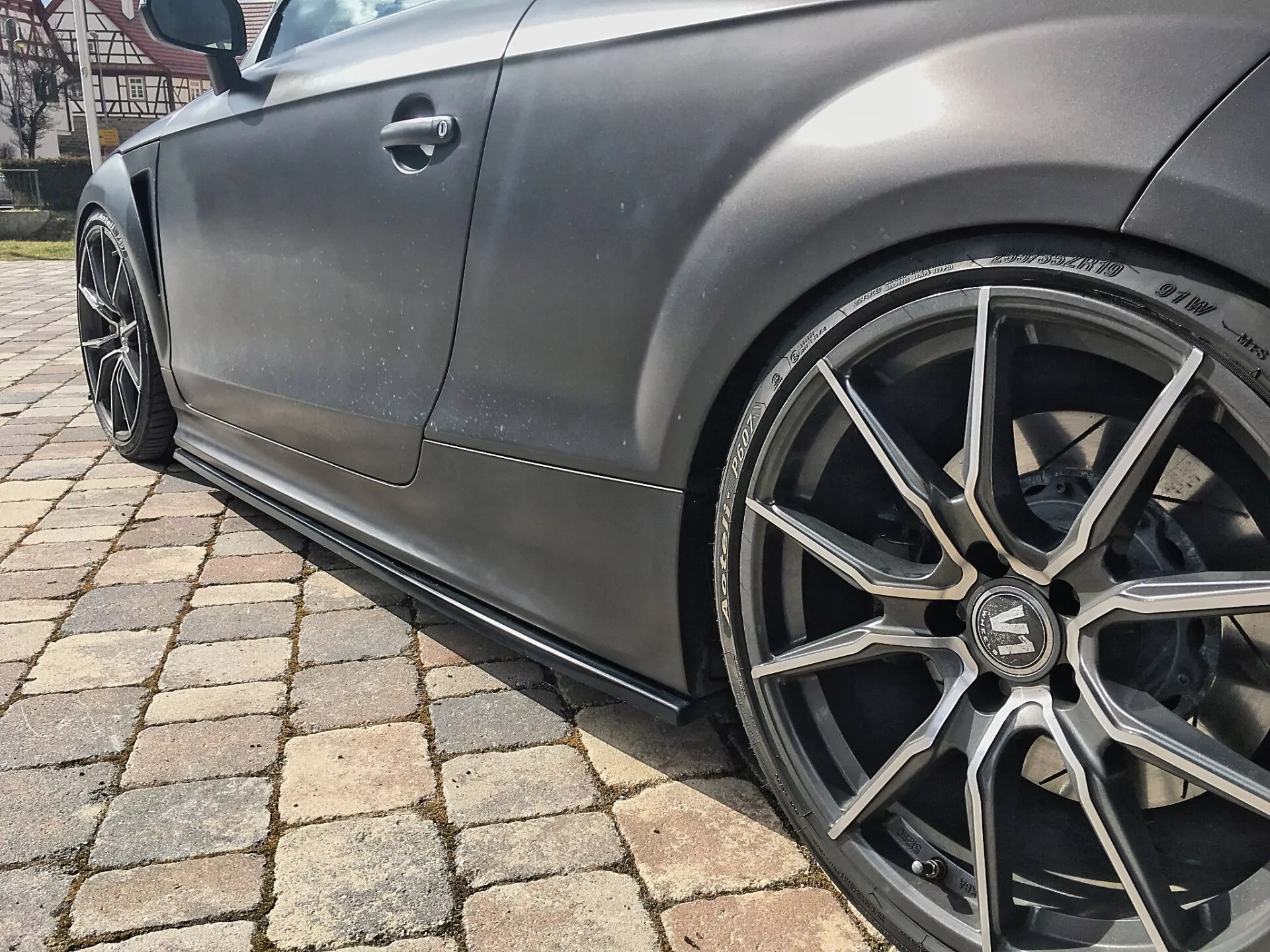 Seitenschweller im Cup Look für Audi TT RS, TTS, 8J, Coupe ab Bj. 2009-