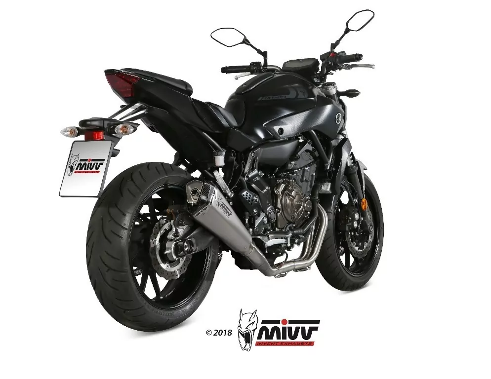 MIVV DELTA RACE Edelstahl YAMAHA MT-07/FZ-07 14-22