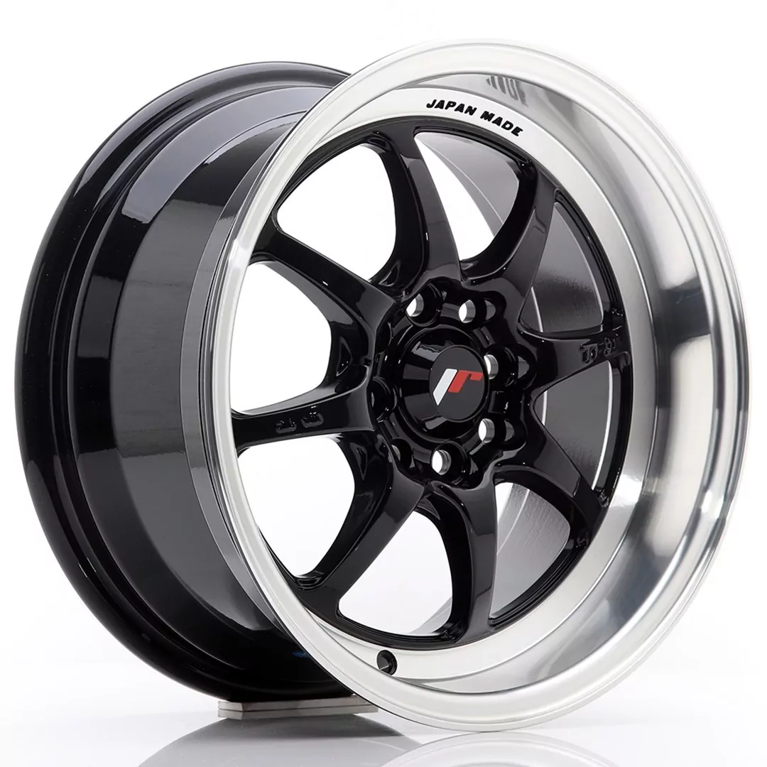 Japan Racing TF2 15x7,5 ET30 4x100/108 Glossy Black