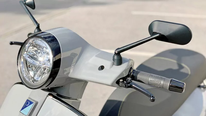 LSL Hebel-Set VESPA GTS 08-, schwarz