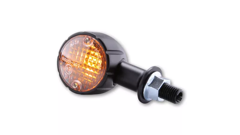 SHIN YO Arizona Mini Indicators Black/Orange Short, E-Approved (Pair)