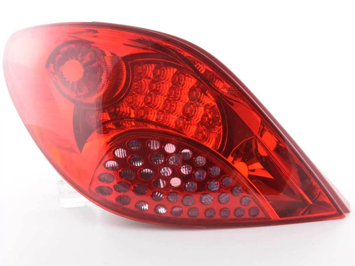 LED Rückleuchten Set Peugeot 207 Bj. 06-09 rot