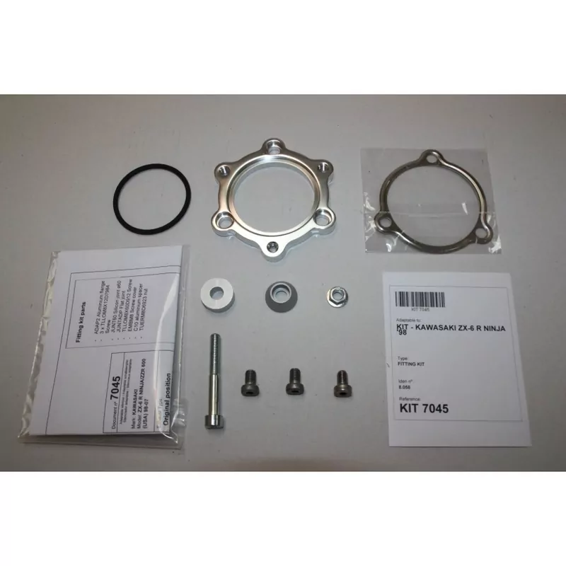 IXIL Hexoval Xtrem Silencer Stainless Steel / Aluminium Black - Kawasaki ZX-6R Ninja - OK7045VSE