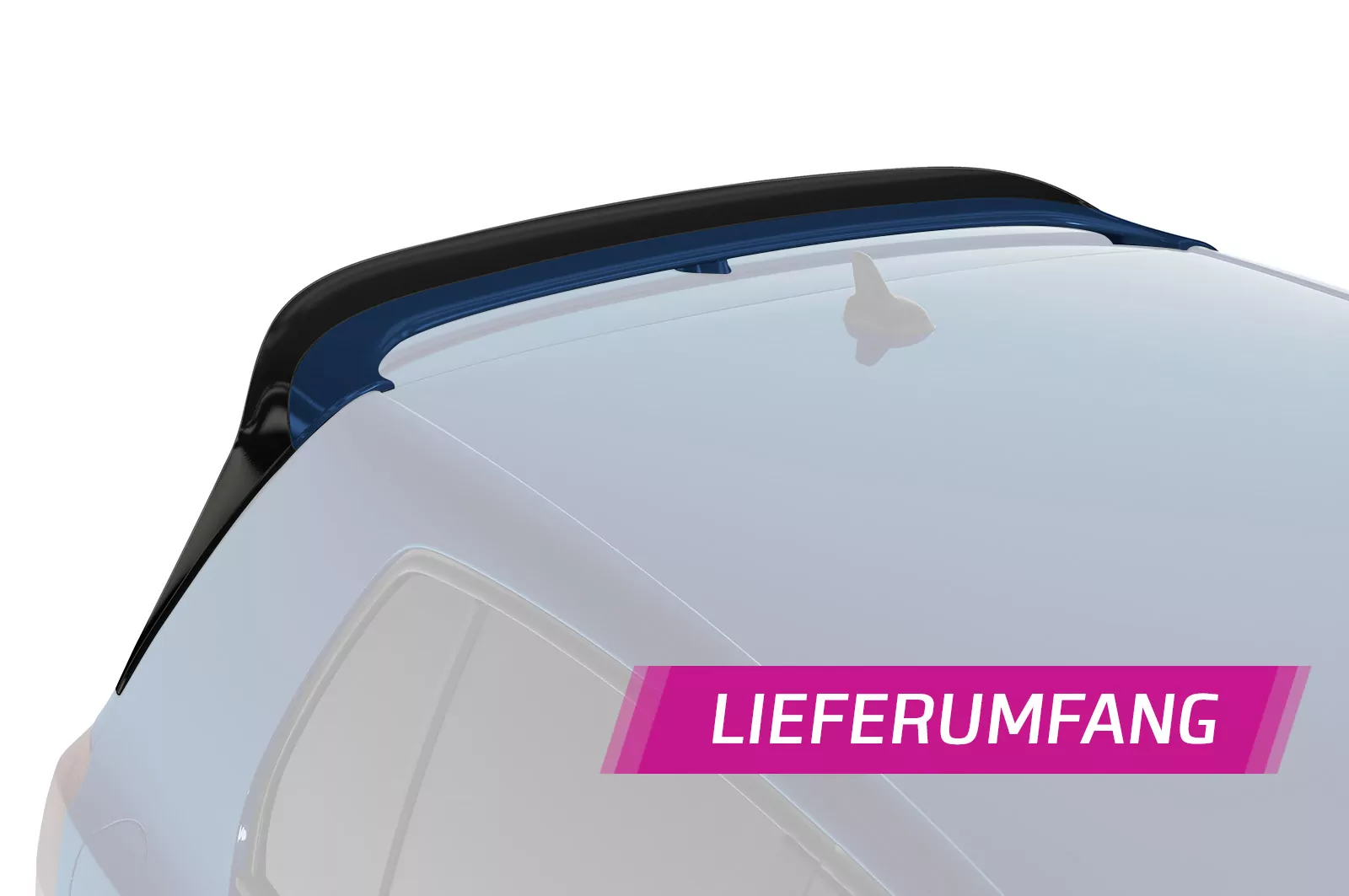 Heckflügel für VW Golf 6 R, R-Line, GTI, GTD HF638