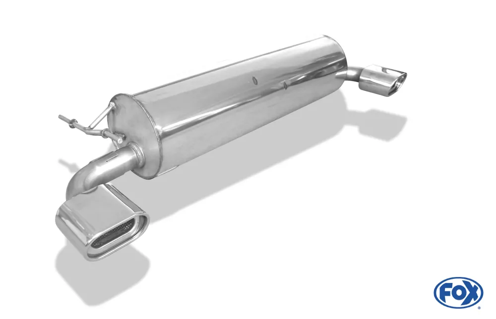 Toyota RAV 4 II - 3-Türer  Endschalldämpfer Ausgang rechts/links - 135x80 Typ 53 rechts/links