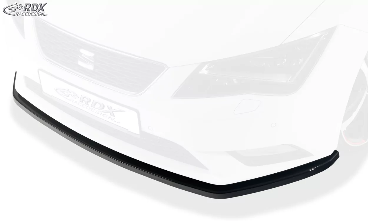RDX Frontspoiler für SEAT Leon 5F / Leon 5F SC / Leon 5F ST Frontlippe Front Ansatz Vorne Spoilerlippe Schwert