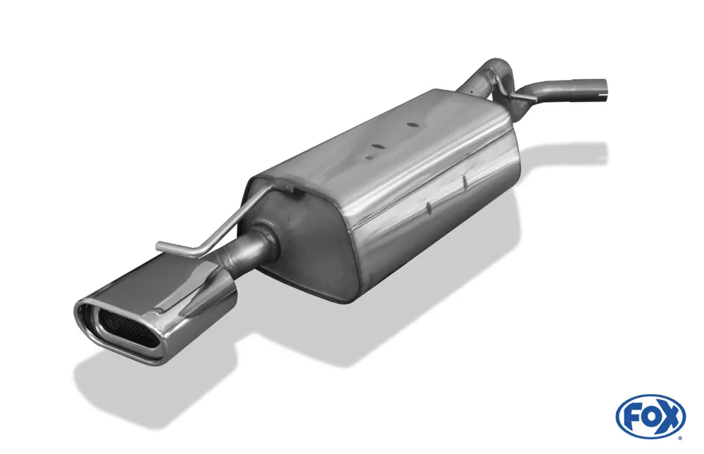 Skoda Roomster 5J  Endschalldämpfer - 135x80 Typ 53