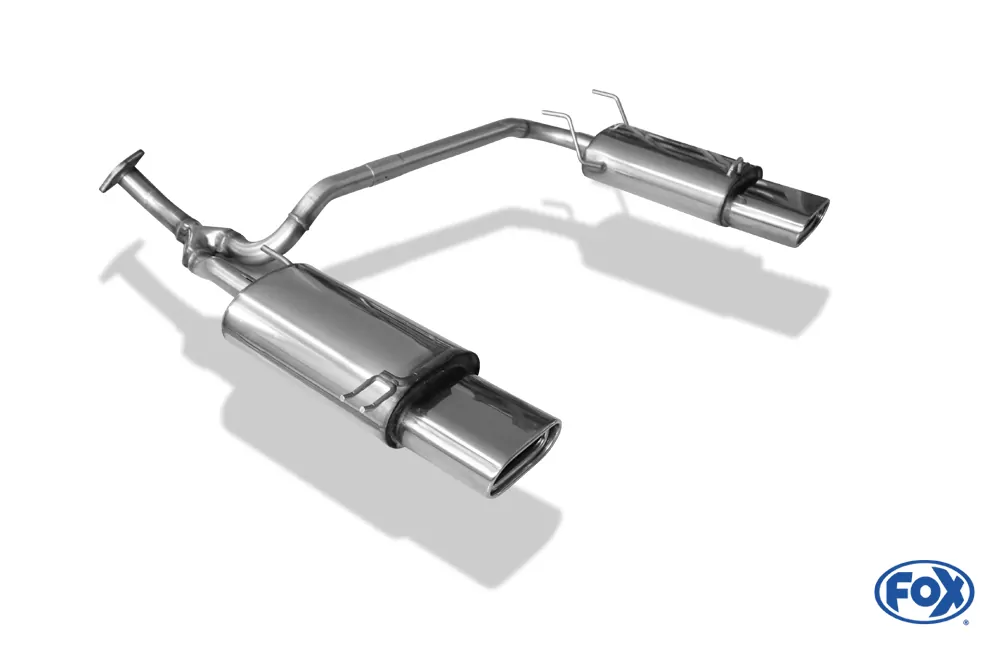 Hyundai Accent Typ LC  Endschalldämpfer rechts/links - 160x80 Typ 53 rechts/links